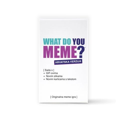 Društvena igra What Do You Meme na hrvatskom 1 kom What Do You Meme? Akcija u trgovini Interspar