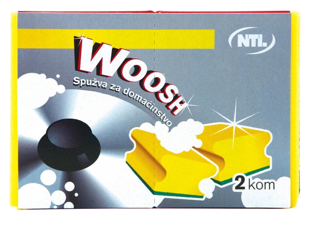 Woosh Spužva s abrazivom 2 kom Akcija u trgovini NTL