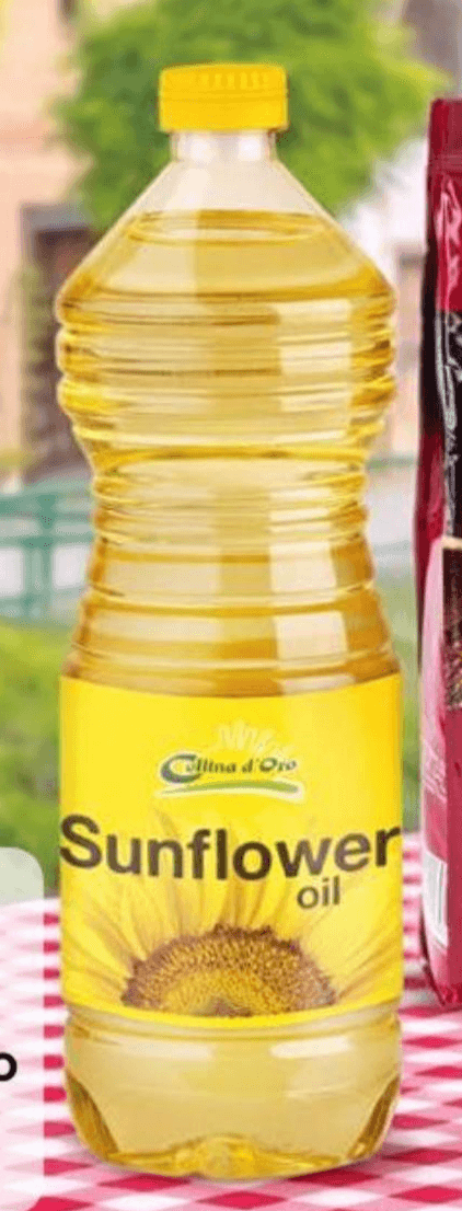Collina d'Oro Sunflower oil 1 l Akcija u trgovini Eurospin