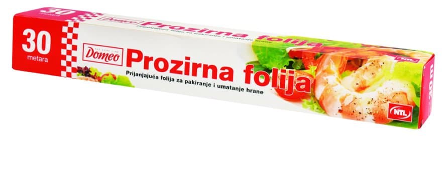 Domeo prozirna folija 1 kom, 30 m Akcija u trgovini 365 Market