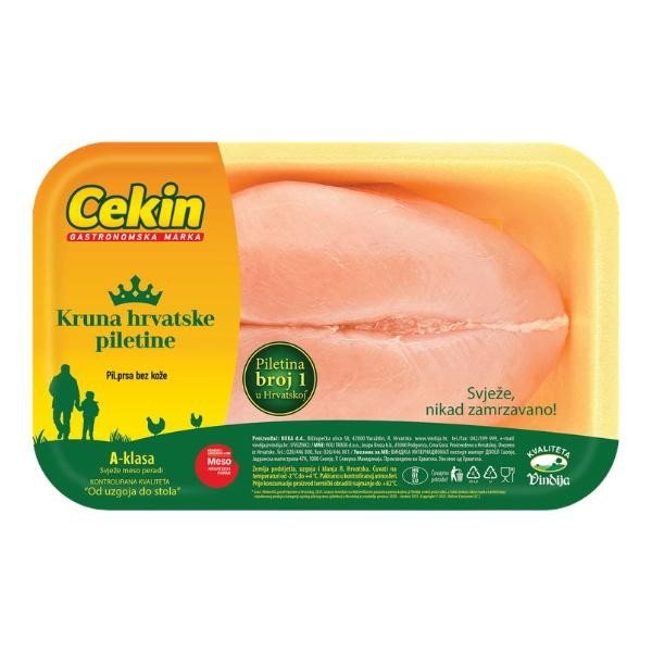Pileća prsa bez kože 1kg Međimursko pile - Akcija u trgovini Konzum