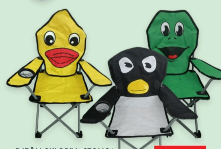 Dječja sklopiva stolica 1 kom - Akcija u trgovini Spar