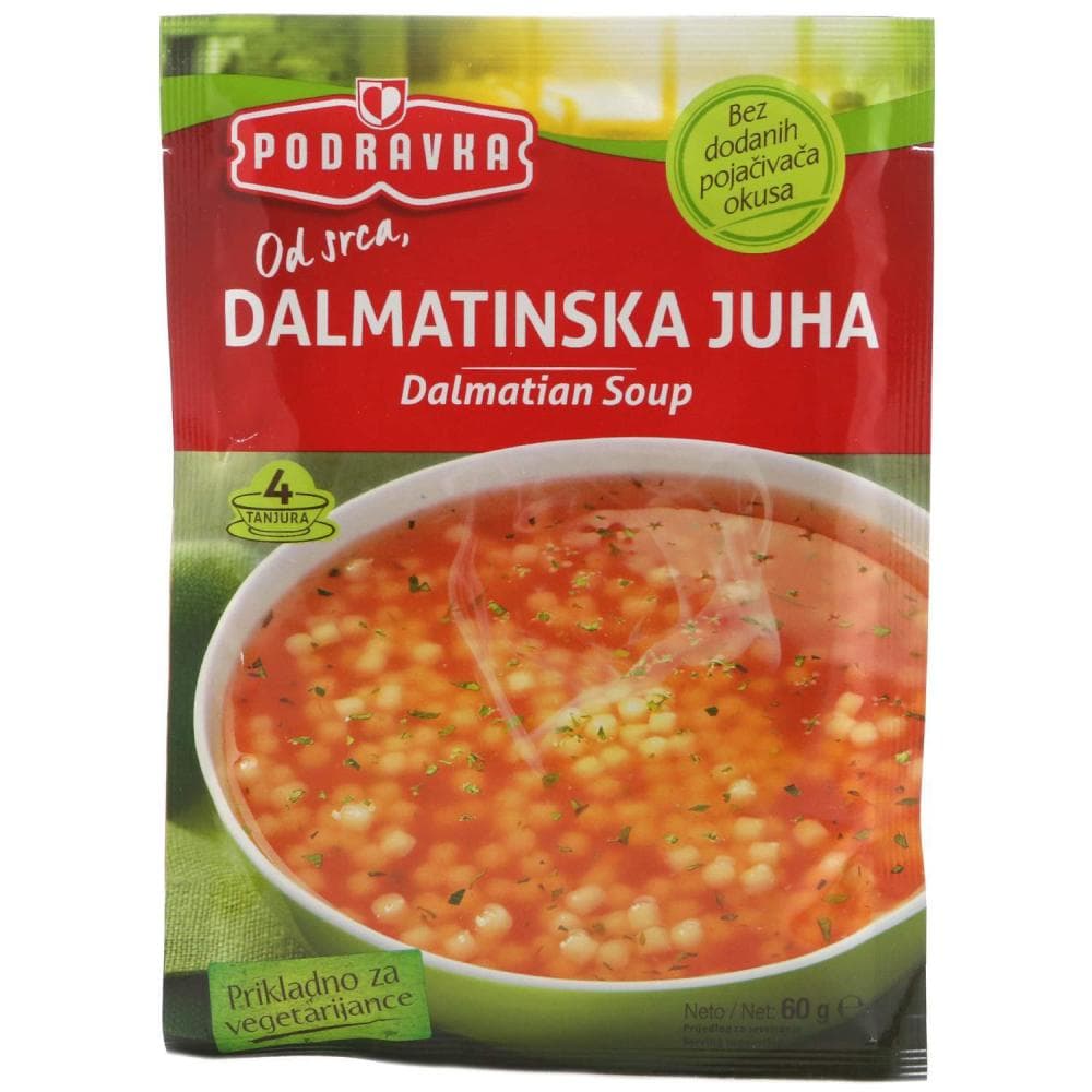 Juha Dalmatinska Podravka 60 g Akcija u trgovini Bakmaz