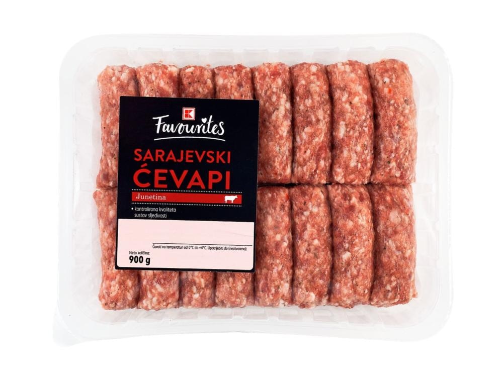 Favourites Sarajevski ćevapi 900 g - Akcija u trgovini Kaufland