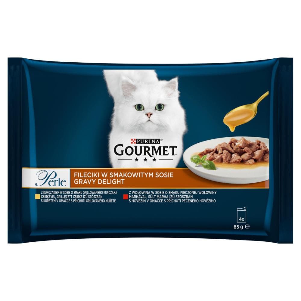 Gourmet Perle Gravy Delight 4x85 g Akcija u trgovini Zoo City