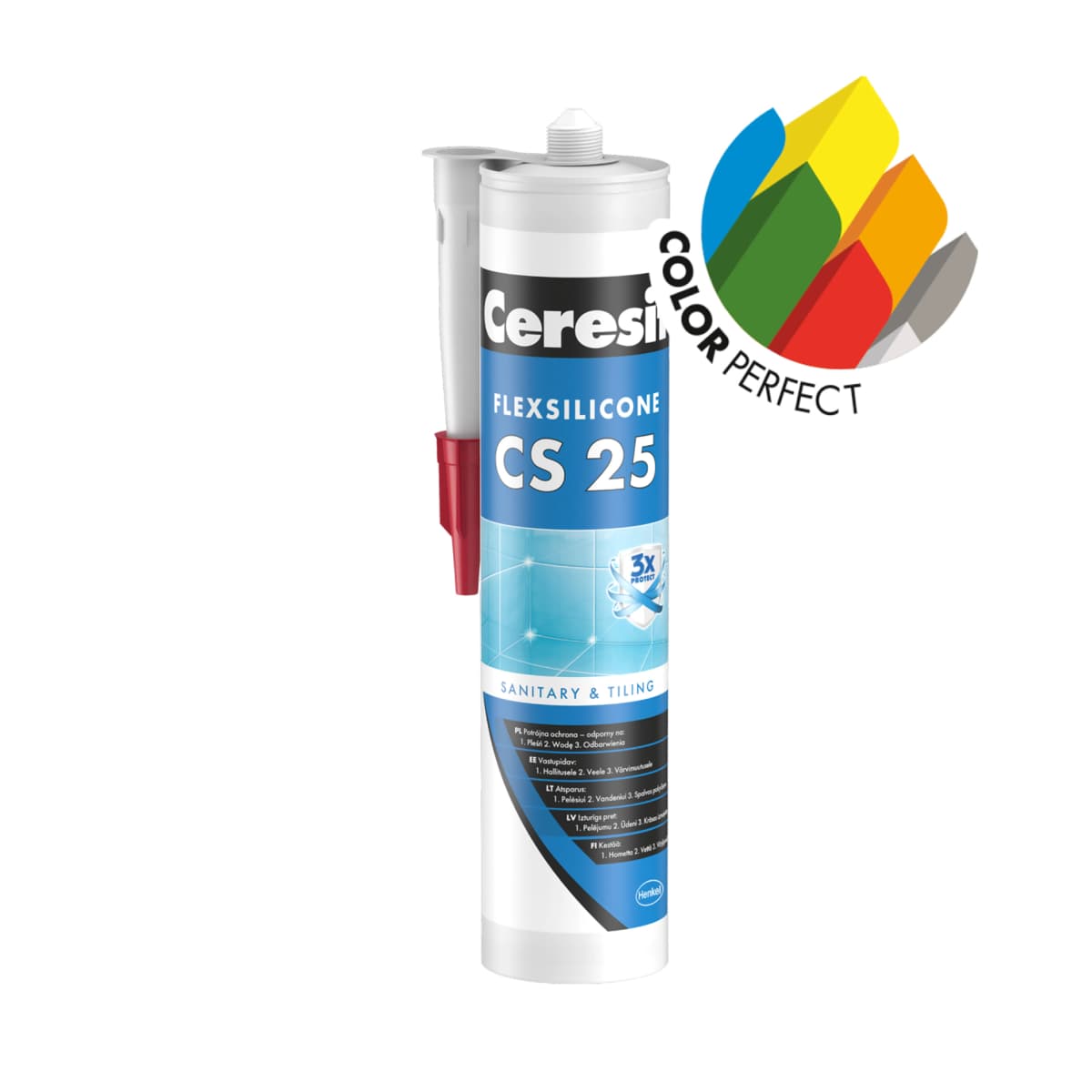 Sanitarni silikon CS 25 280 ml Ceresit Akcija u trgovini Bauhaus