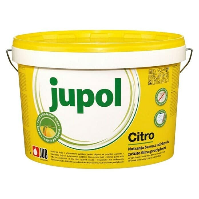 Boja za unutarnji zid Jupol Citro 10 l Akcija u trgovini Pevex