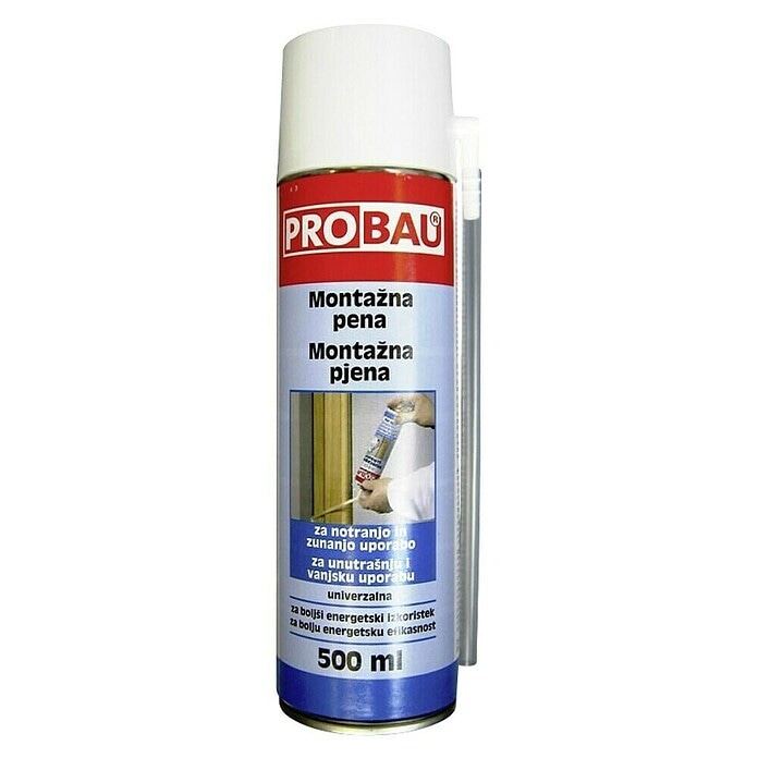 Probau Univerzalna montažna pjena 500 ml, sprej - Akcija u trgovini Bauhaus