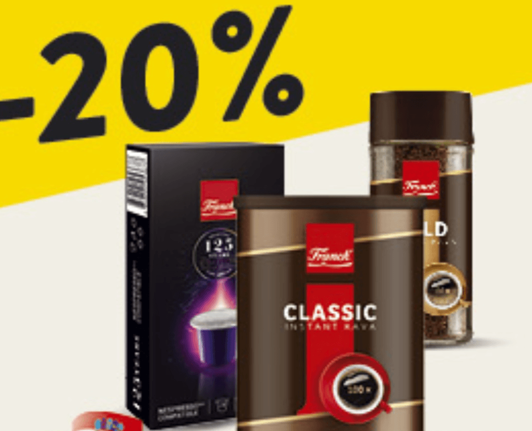 Odabrane Franck Kapsule i Instant Kave - Akcija u trgovini Konzum