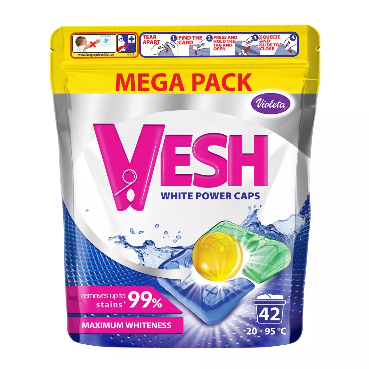 Vesh Deterdžent za rublje 3 l ili 42 kom - Akcija u trgovini Plodine