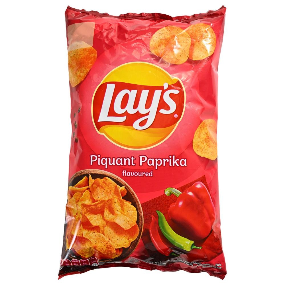 Lay's slani, paprika 130 g - Akcija u trgovini Bakmaz