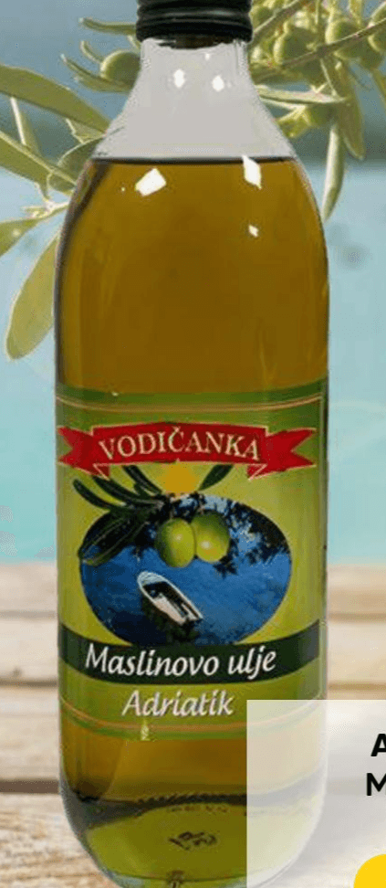Vodičanka Maslinovo ulje Adriatik 1l Akcija u trgovini Pivac