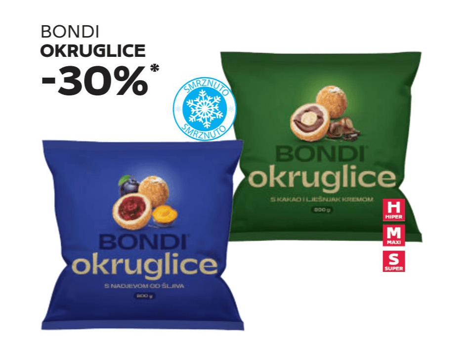 Okruglice Bondi Akcija u trgovini Tommy