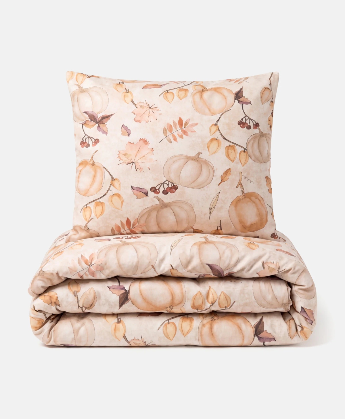 Set posteljine s jesenskim motivom 3 dijela, 220 x 200, 2x 50 x 60 cm Akcija u trgovini Pepco