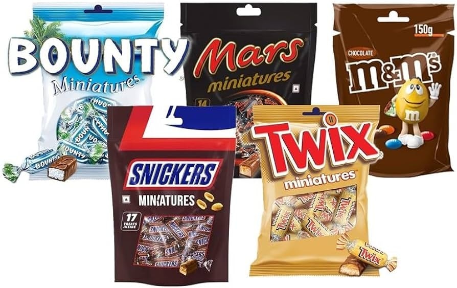 Proizvodi M&M, Twix, Snickers, Mars i Bounty M&M, Twix, Snickers, Mars, Bounty - Akcija u trgovini Spar