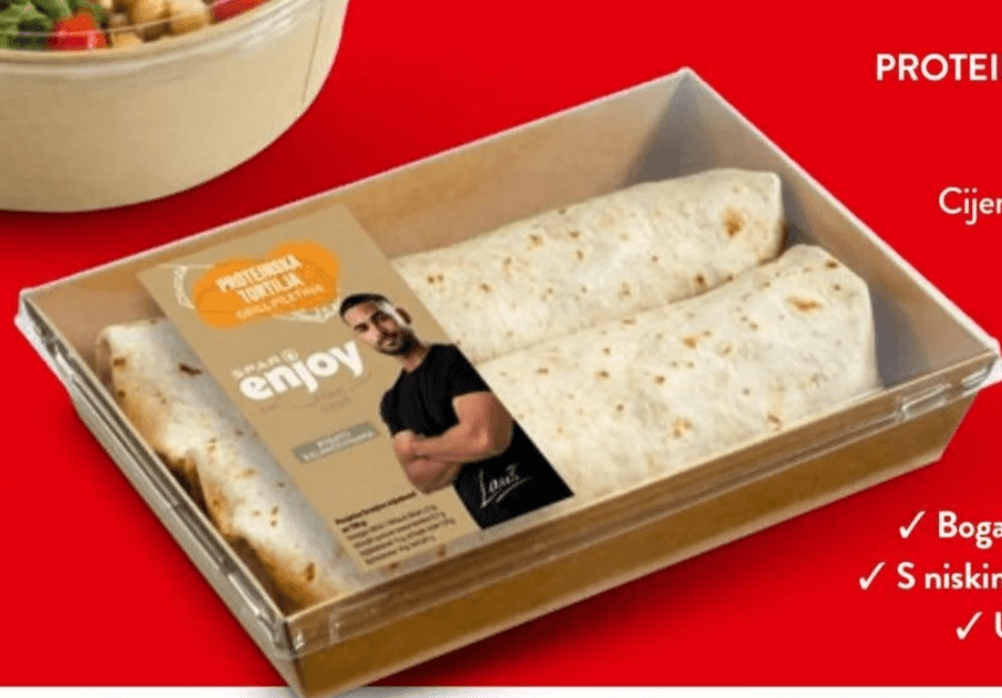 Proteinska Tortilja 460 g SPAR enjoy - Akcija u trgovini Spar