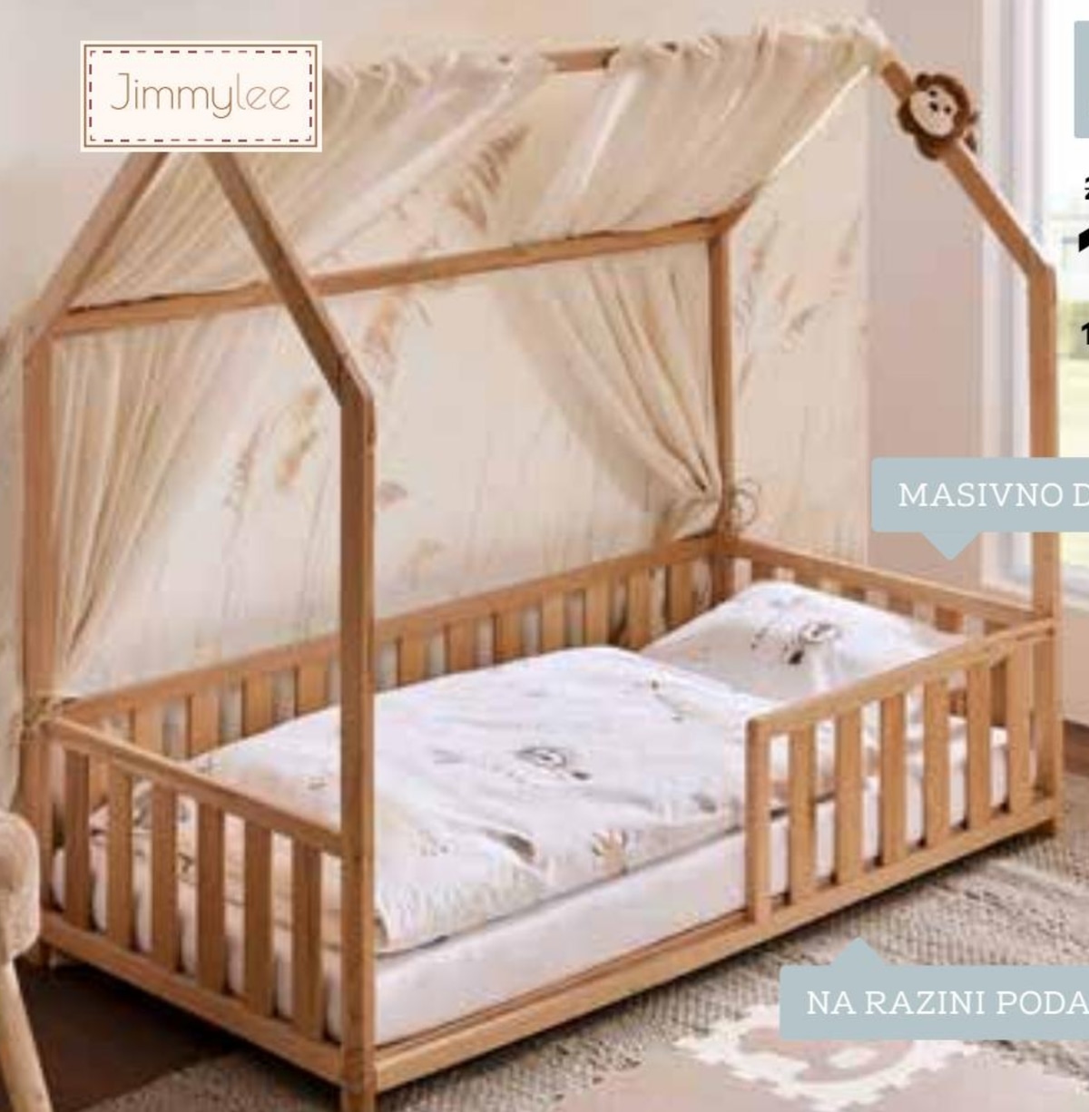 Jimmylee Dječji krevet - Akcija u trgovini Lesnina