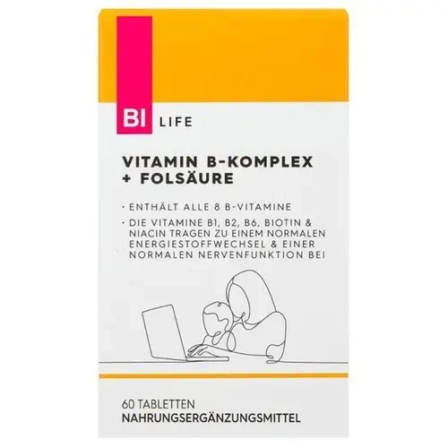 BI LIFE Vitamin B-komplex 60 kom Akcija u trgovini Bipa