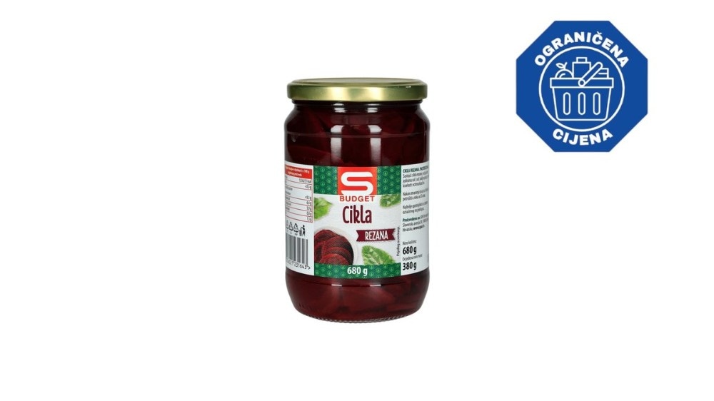 Cikla rezana S Budget 680 g Akcija u trgovini Spar