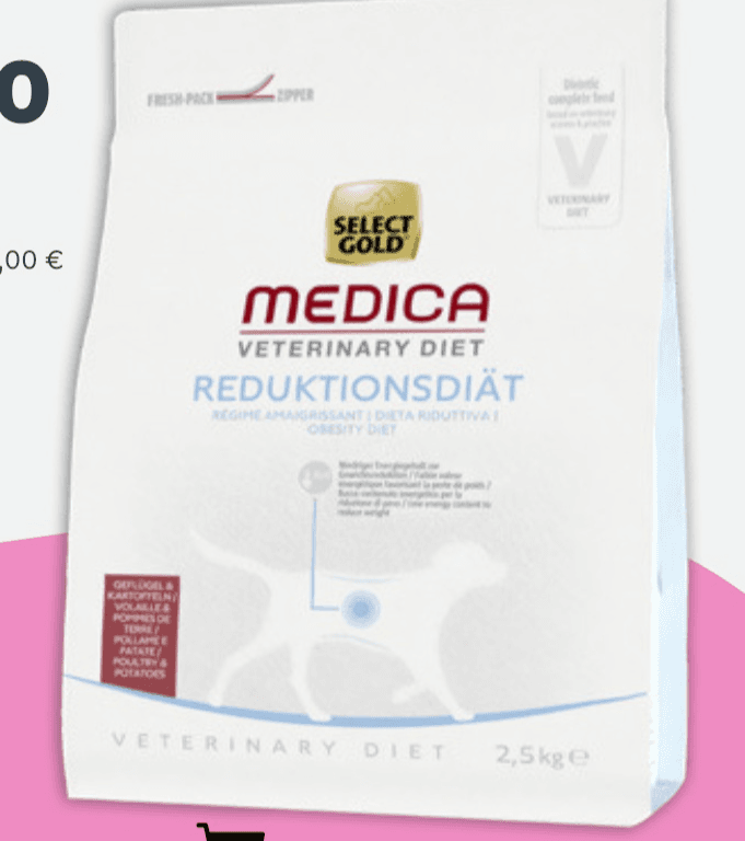 Select Gold Medica Obesity 2,5 kg Akcija u trgovini Zoo City