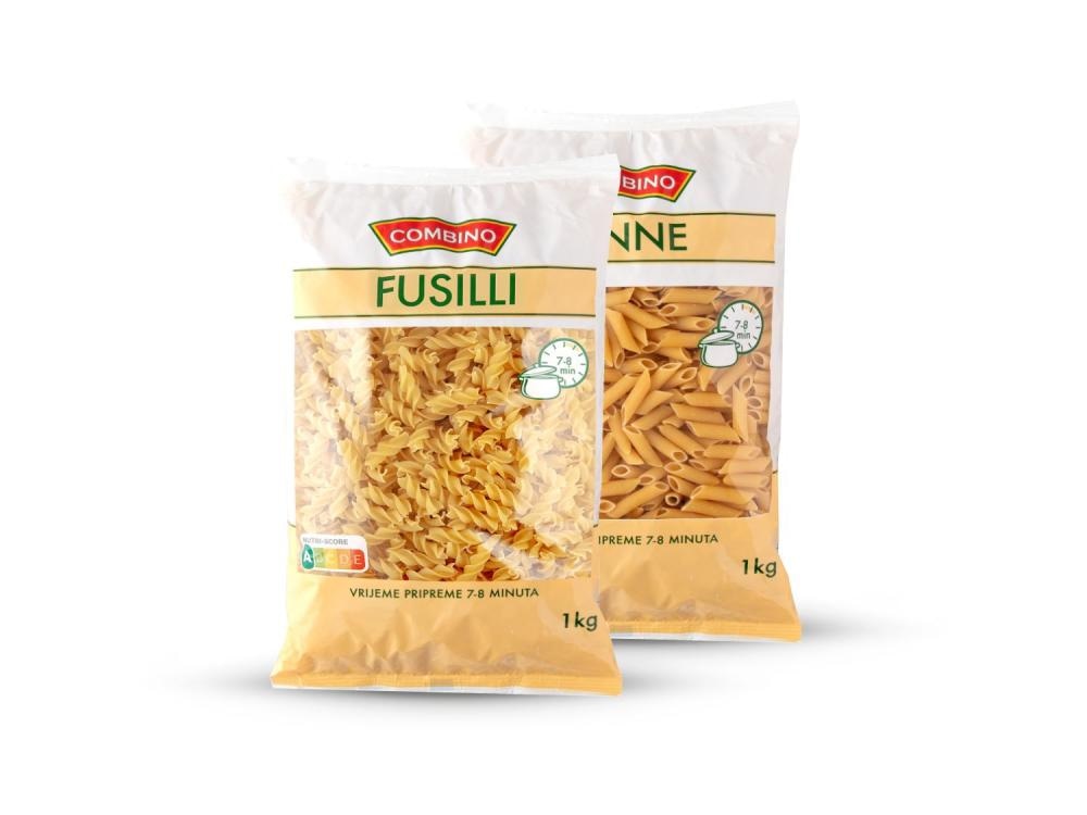 COMBINO Tjestenina penne ili fusilli 1 kg - Akcija u trgovini Lidl