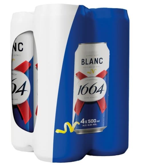 Pivo 1664 Blanc 4 x 0,5 L Akcija u trgovini Spar
