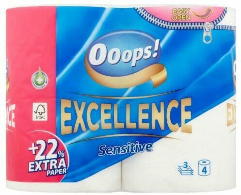 Ooops! Excellence toaletni papir 20 kom/pak Akcija u trgovini KTC