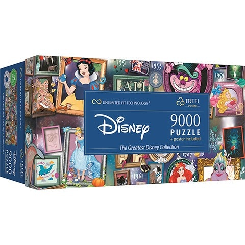 Slagalica 9.000 dijelova Disney Akcija u trgovini Tedi