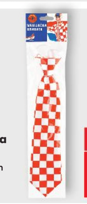 Navijačka kravata - Akcija u trgovini Kaufland
