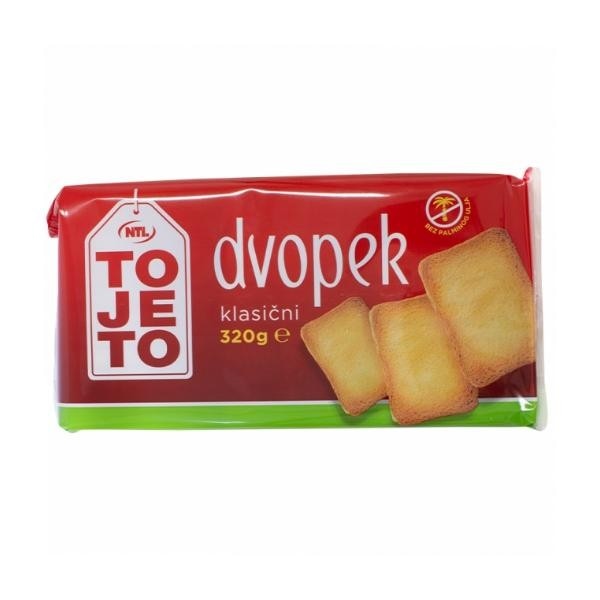 ToJeTo Dvopek classic 320 g - Akcija u trgovini NTL
