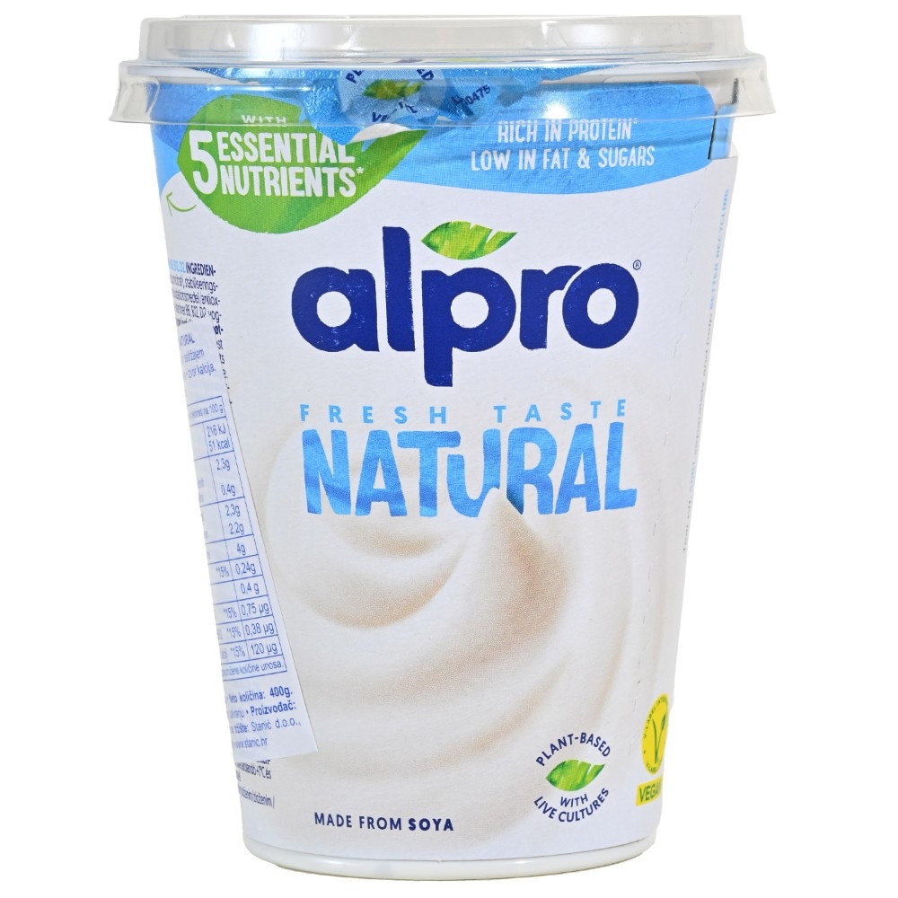 Alpro fermentirani sojin proizvod natural 400 ml - Akcija u trgovini Kaufland