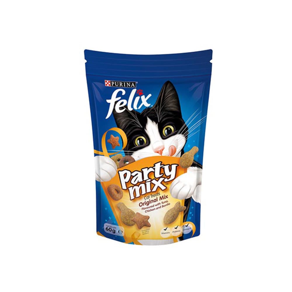 Hrana za mačke Felix Party mix 60 g Akcija u trgovini Boso