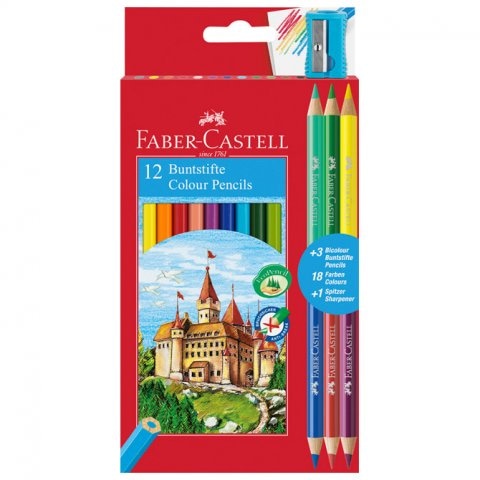 Drvene boje 12 boja Faber Castell 12 boja - Akcija u trgovini KTC