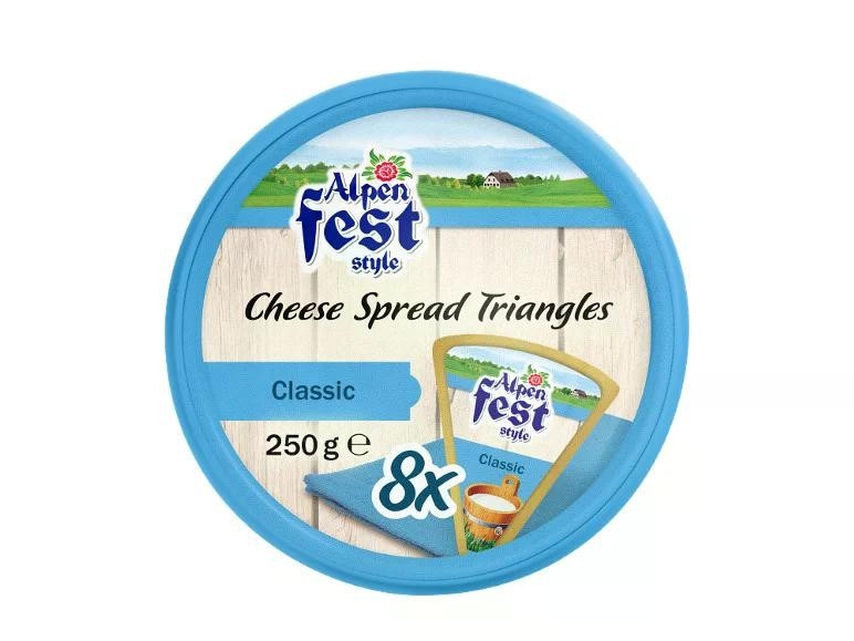 Alpenfest topljeni sir 250 g Akcija u trgovini Lidl