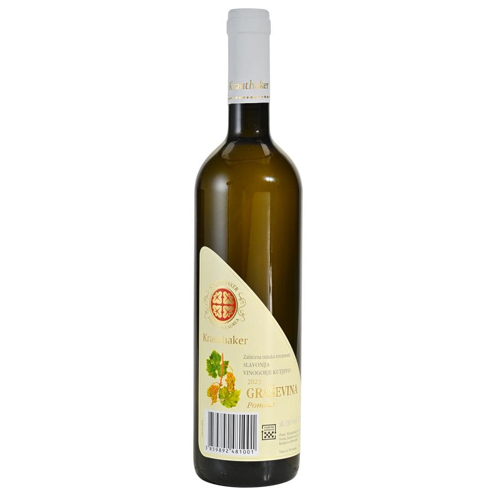 Krauthaker Graševina bijelo vino 0,75l Akcija u trgovini Konzum