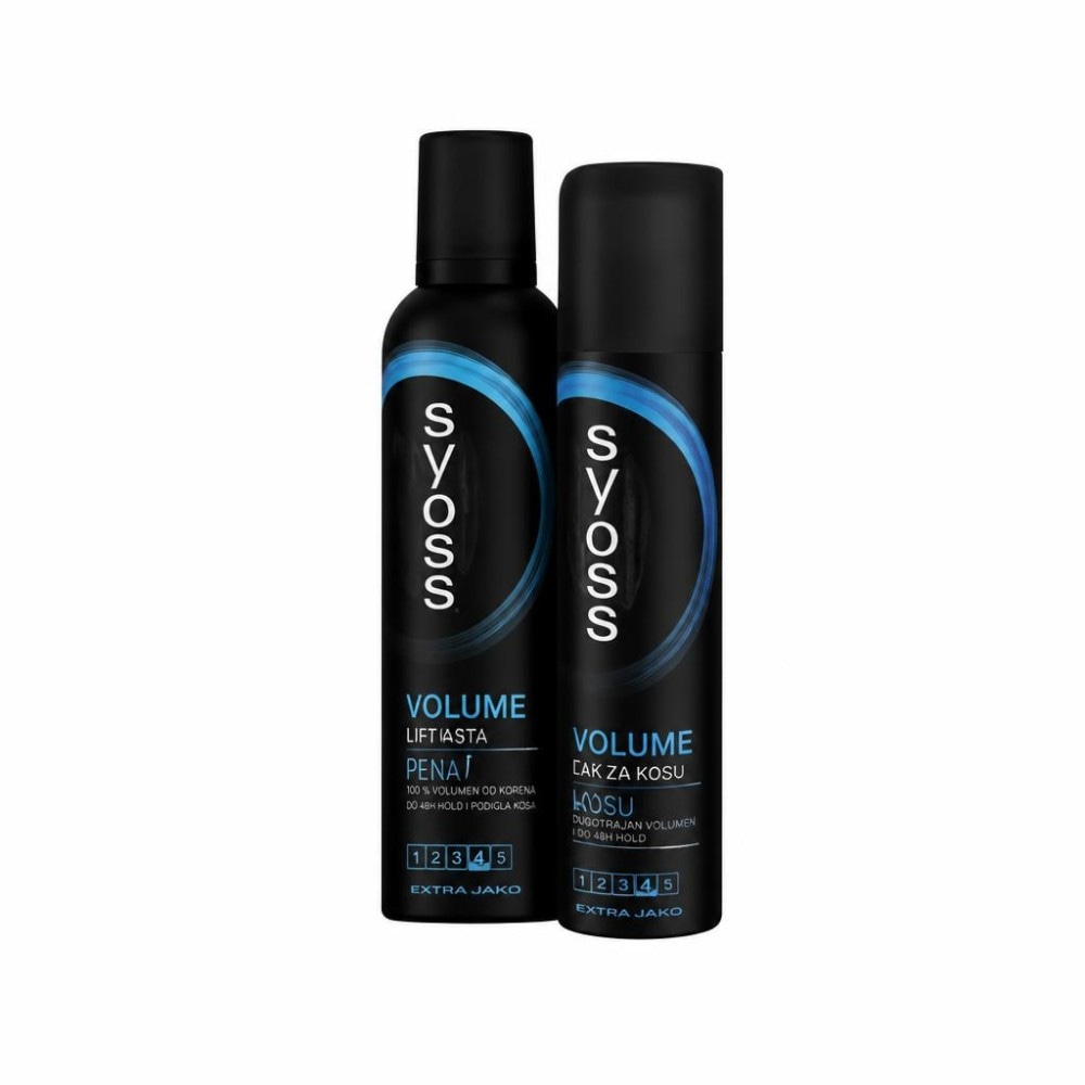Syoss lak/pjena za kosu 300 ml; 250 ml Akcija u trgovini Bipa