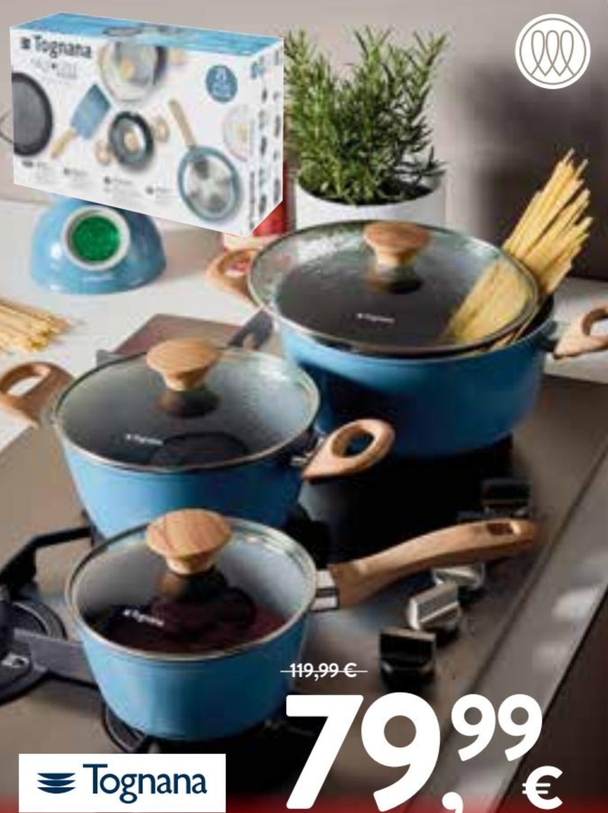 Set posuđa Stone Sky 8-dijelni, 1 set Tognana - Akcija u trgovini Interspar