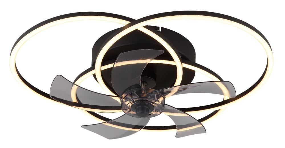 Stropni ventilator s LED rasvjetom KAREN GLOBO - Akcija u trgovini Pevex