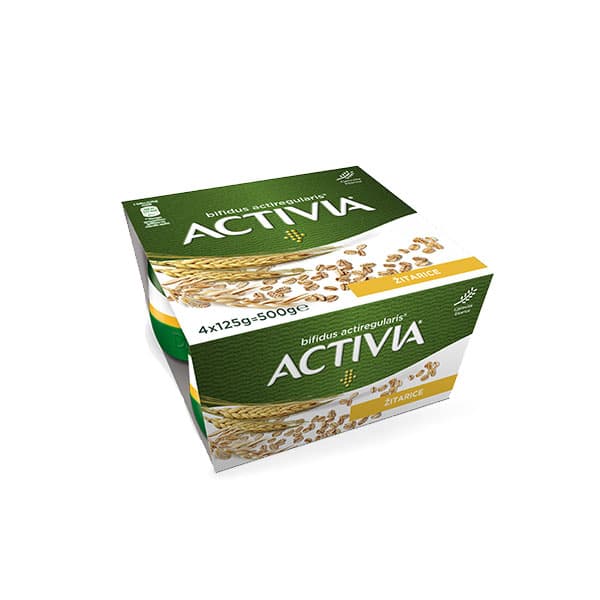 Activia Žitarice 4x125 g Akcija u trgovini Stanić Diskont