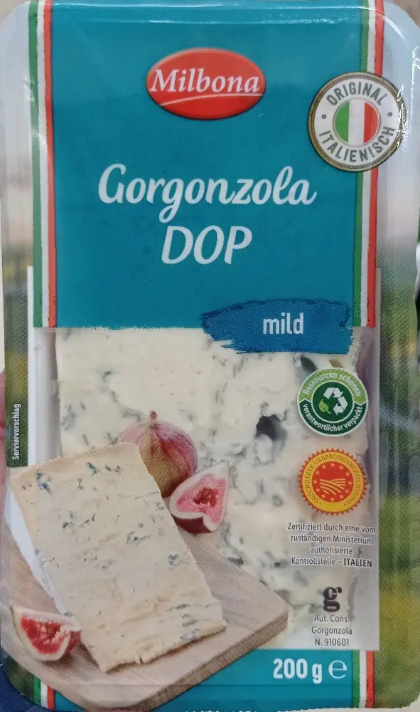 Milbona Gorgonzola DOP 200 g Akcija u trgovini Lidl