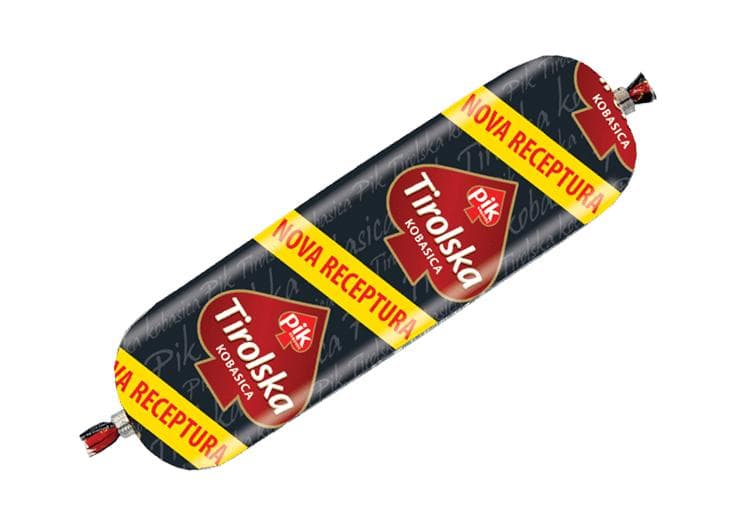Tirolska kobasica 750 g PIK Akcija u trgovini Konzum
