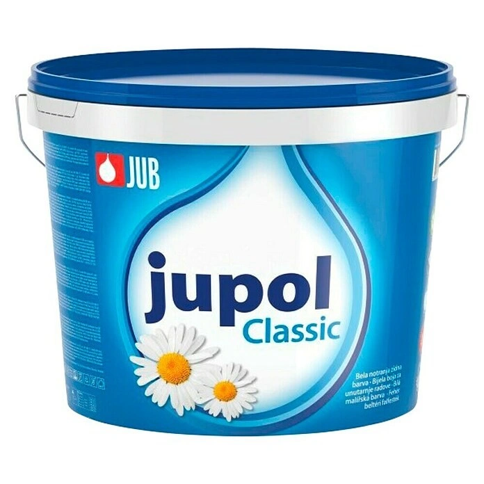 Boja za unutarnje zidove Jupol Classic + Jubolin 15 L + 1 kg Akcija u trgovini Pevex