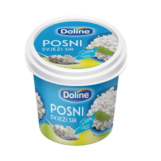 DOLINE Svježi posni sir 500 g - Akcija u trgovini Plodine