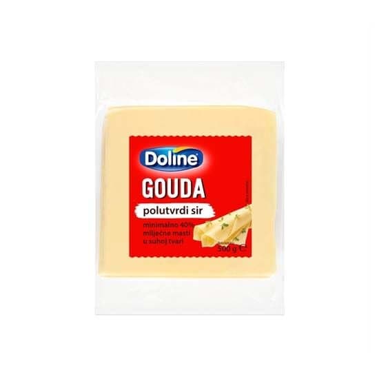 Doline Gouda ili Edamer polutvrdi sir 500 g Akcija u trgovini Plodine