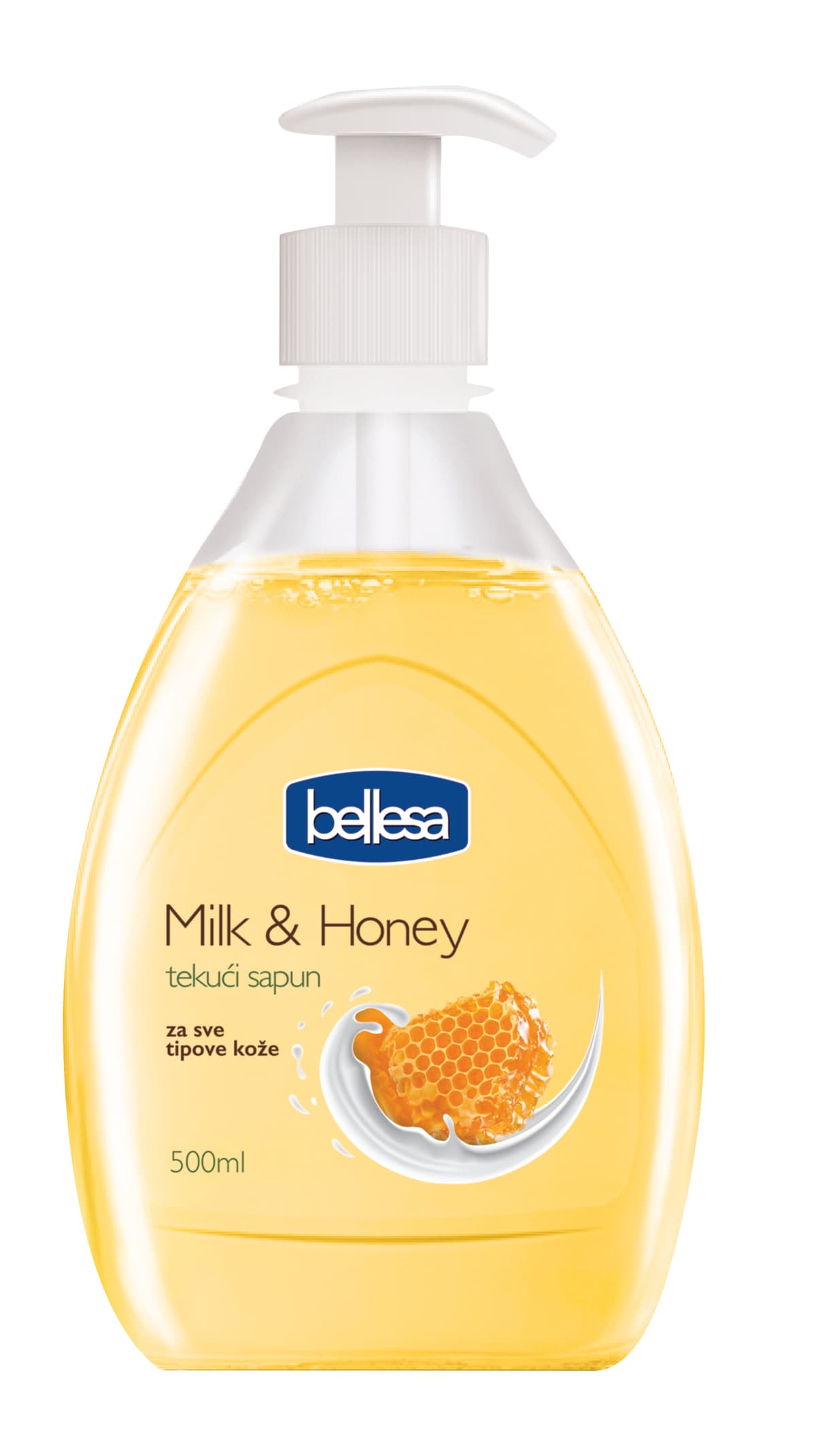 Bellesa tekući sapun milk&honey 500 ml Akcija u trgovini NTL
