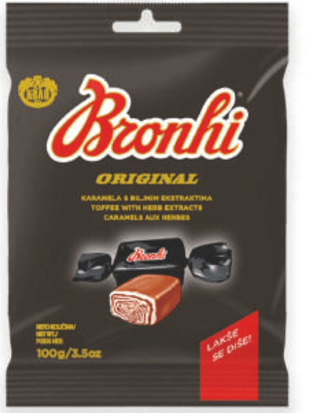 Bronhi, Kraš Bomboni 100 g - Akcija u trgovini Tommy