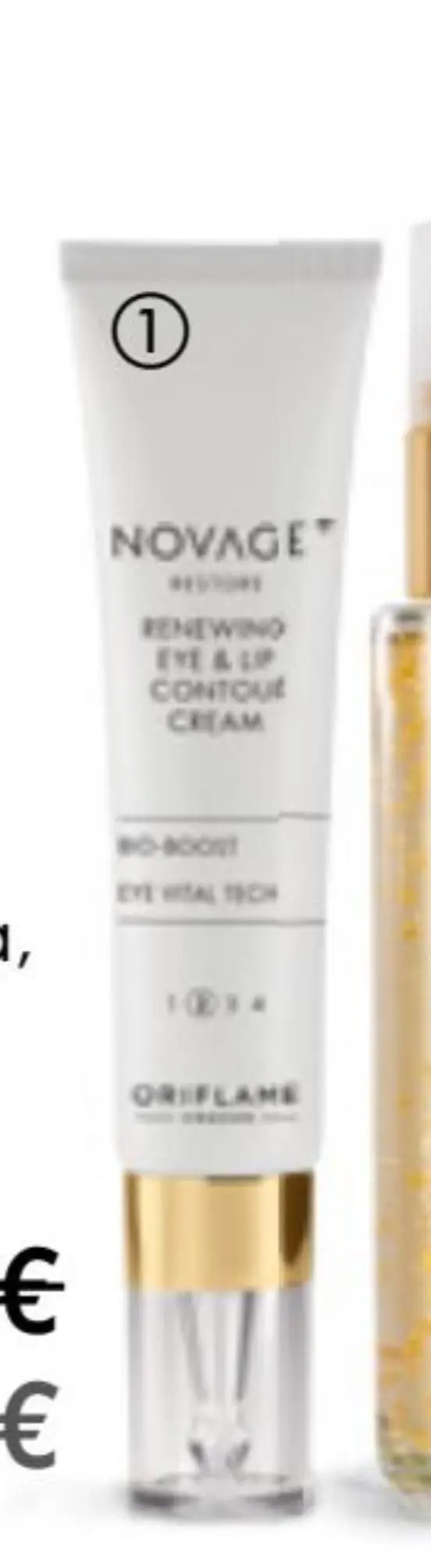Novage+ Restore Renewing krema za područje oko očiju i usana 15 ml Akcija u trgovini Oriflame