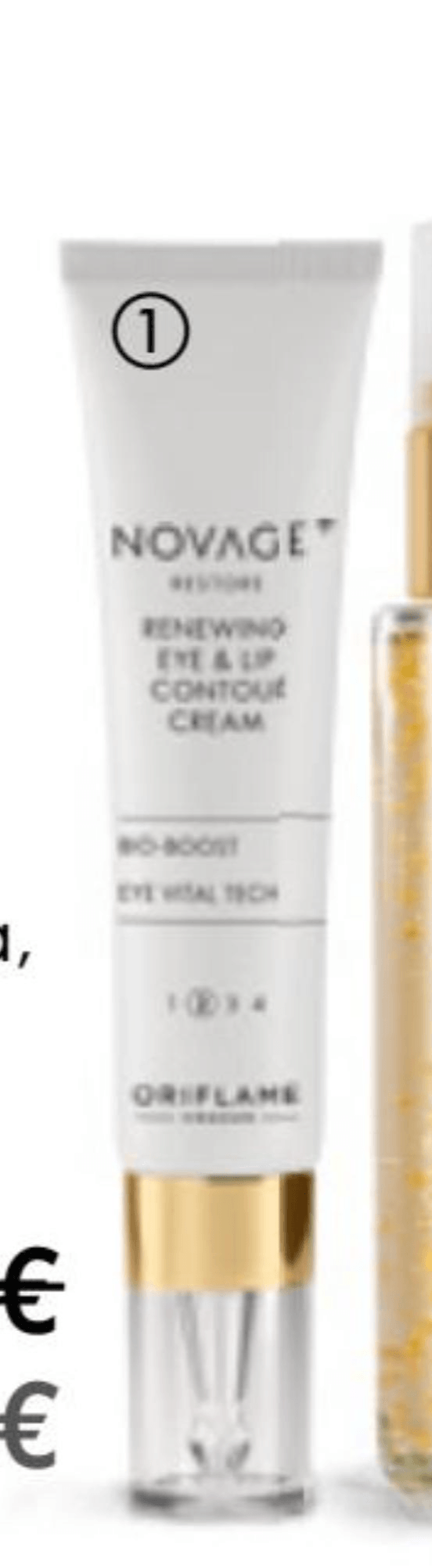 Novage+ Restore Renewing krema za područje oko očiju i usana 15 ml - Akcija u trgovini Oriflame