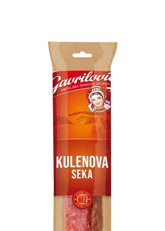 Gavrilović Kulenova seka ili Graničarska kobasica 300 g Akcija u trgovini Tommy