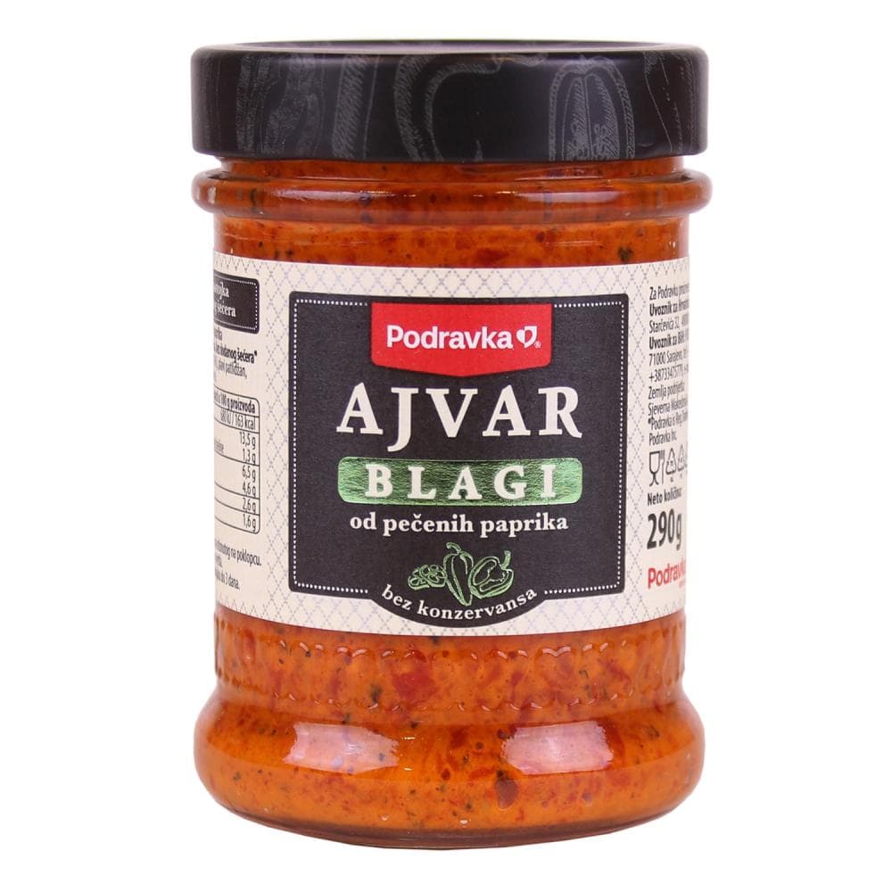 Podravka Ajvar od pečenih paprika 290 g Akcija u trgovini Tommy
